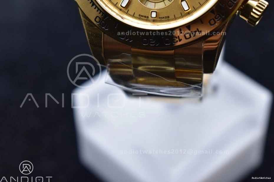 Bracelet on 116508 747 SA Durable YG Edition Dial YG Best Daytona 1:1 BTF 1210